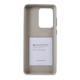 Goospery Soft Feeling Jelly Case for Galaxy S21 Ultra (6.8 inches) Silky Slim Bumper Cover