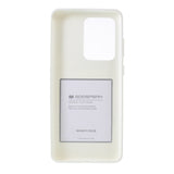 Goospery Soft Feeling Jelly Case for Galaxy S21 Ultra (6.8 inches) Silky Slim Bumper Cover