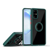 Clear Hard Acrylic Shell Cover, Hybrid Ring Back Case For Samsung S20 Ultra 6.9"
