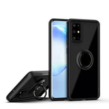 Clear Hard Acrylic Shell Cover, Hybrid Ring Back Case For Samsung S20 6.3"