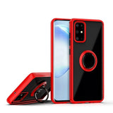 Clear Hard Acrylic Shell Cover, Hybrid Ring Back Case For Samsung S20 Ultra 6.9"