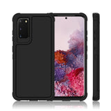 Shockproof Heavy Duty High Impact Resistant Rugged Hybrid Three Layer Armor Full Body Protection Case for Samsung Galaxy S20 Plus 6.7"