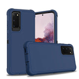 Shockproof Heavy Duty High Impact Resistant Rugged Hybrid Three Layer Armor Full Body Protection Case for Samsung Galaxy S20 Plus 6.7"