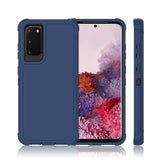 Shockproof Heavy Duty High Impact Resistant Rugged Hybrid Three Layer Armor Full Body Protection Case for Samsung Galaxy S20 6.3"