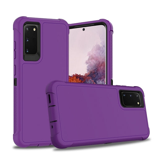 Shockproof Heavy Duty High Impact Resistant Rugged Hybrid Three Layer Armor Full Body Protection Case for Samsung Galaxy S20 Ultra 6.9"