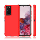 Shockproof Heavy Duty High Impact Resistant Rugged Hybrid Three Layer Armor Full Body Protection Case for Samsung Galaxy S20 Plus 6.7"