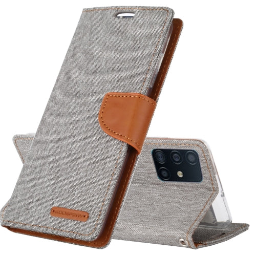 Goospery CANVAS Card Holder Fabric Folio Wallet Flip Stand Case For Galaxy S20 (6.3 inches)