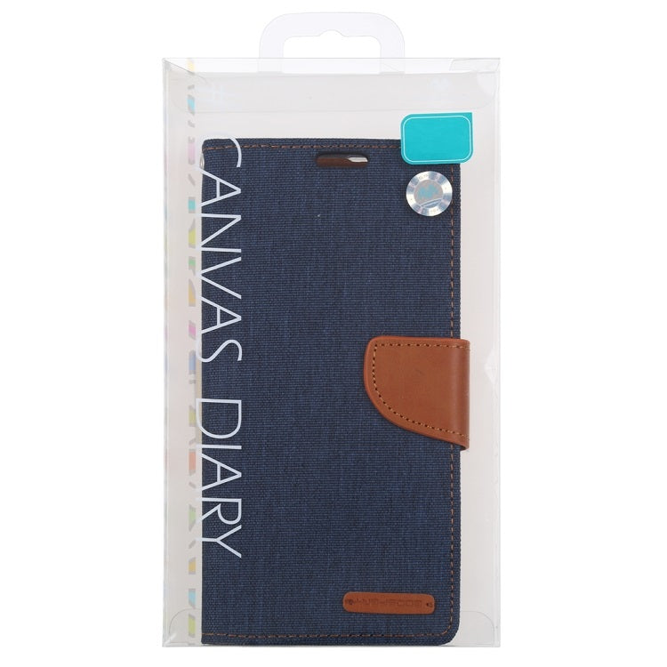 Goospery CANVAS Card Holder Fabric Folio Wallet Flip Stand Case For Galaxy S20 Plus (6.7 inches)