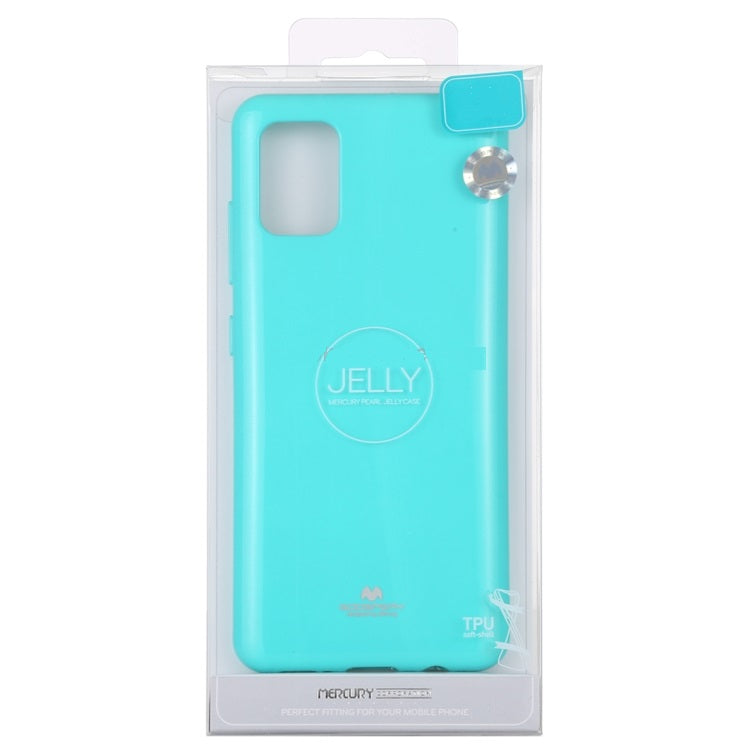 Goospery Pearl Jelly Case for Galaxy A51 (6.5 inches) Slim Thin Rubber Case