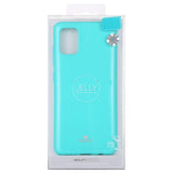Goospery Pearl Jelly Case for Galaxy A71 (6.7 inches) Slim Thin Rubber Case