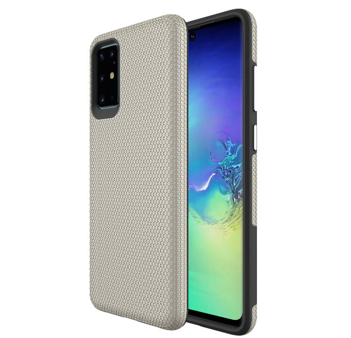 Triangle Dot PC+TPU Dual Layer Rugged Shockproof Hybrid Armor Case For Samsung A71 6.7"