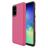 Triangle Dot PC+TPU Dual Layer Rugged Shockproof Hybrid Armor Case For Samsung A51 6.5"