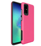 Triangle Dot PC+TPU Dual Layer Rugged Shockproof Hybrid Armor Case For Samsung S20 Plus 6.7"