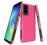 Triangle Dot PC+TPU Dual Layer Rugged Shockproof Hybrid Armor Case For Samsung A51 6.5"