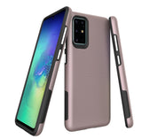 Triangle Dot PC+TPU Dual Layer Rugged Shockproof Hybrid Armor Case For Samsung A71 6.7"