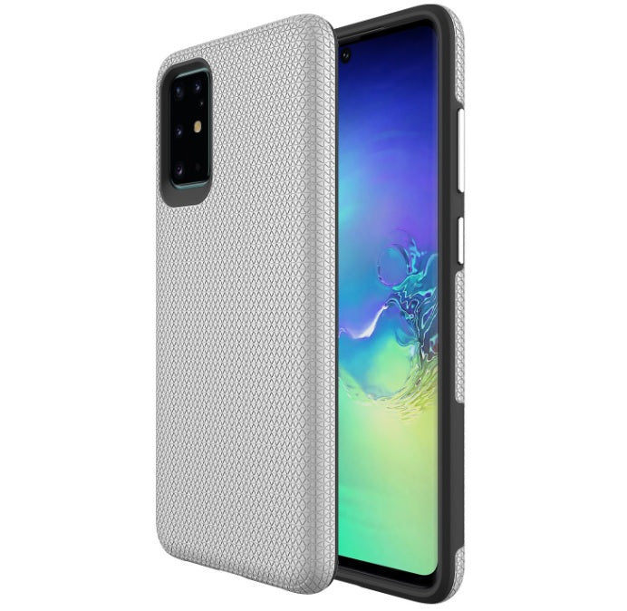 Triangle Dot PC+TPU Dual Layer Rugged Shockproof Hybrid Armor Case For Samsung S20 Plus 6.7"