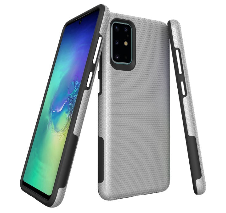 Triangle Dot PC+TPU Dual Layer Rugged Shockproof Hybrid Armor Case For Samsung A51 6.5"
