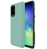 Triangle Dot PC+TPU Dual Layer Rugged Shockproof Hybrid Armor Case For Samsung A71 6.7"