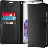 Goospery Blue Moon w/Magnet Clip Leather Wallet Folio Flip Stand Case for Galaxy A52 5G (6.5 inches)