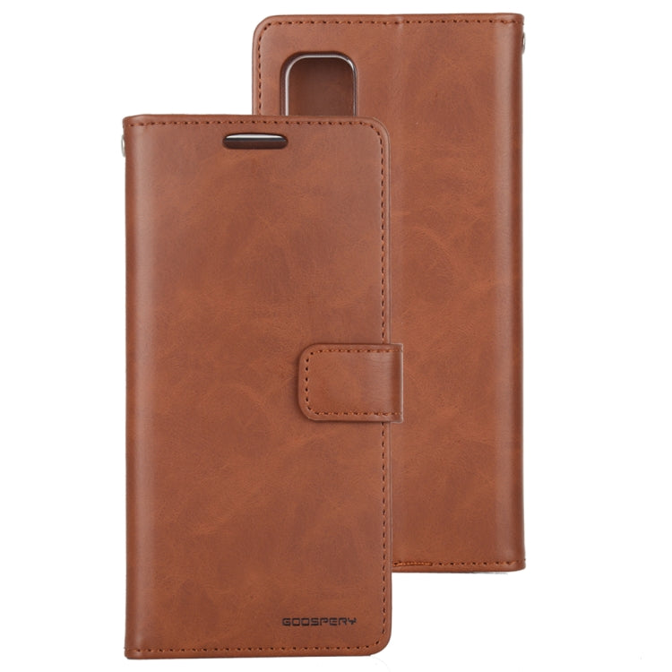 Goospery Blue Moon w/Magnet Clip Leather Wallet Folio Flip Stand Case for Galaxy A52 5G (6.5 inches)