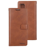 Goospery Blue Moon w/Magnet Clip Leather Wallet Folio Flip Stand Case for Galaxy A52 5G (6.5 inches)