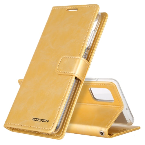 Goospery Blue Moon w/Magnet Clip Leather Wallet Folio Flip Stand Case for Galaxy A52 5G (6.5 inches)