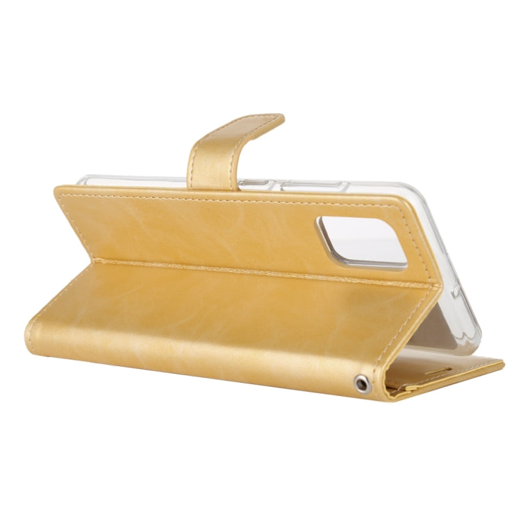 Goospery Blue Moon w/Magnet Clip Leather Wallet Folio Flip Stand Case for Galaxy A52 5G (6.5 inches)