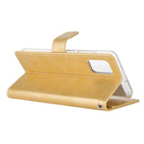 Goospery Blue Moon w/Magnet Clip Leather Wallet Folio Flip Stand Case for Galaxy A52 5G (6.5 inches)