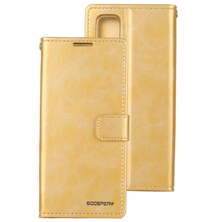 Goospery Blue Moon w/Magnet Clip Leather Wallet Folio Flip Stand Case for Galaxy A52 5G (6.5 inches)