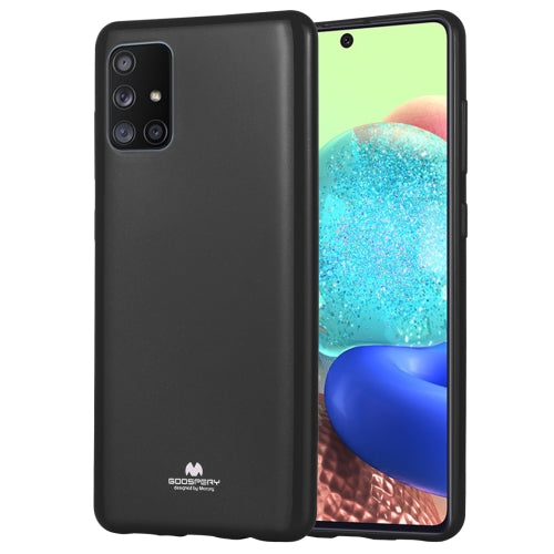 Goospery Pearl Jelly Case for Galaxy A71 (6.7 inches) Slim Thin Rubber Case