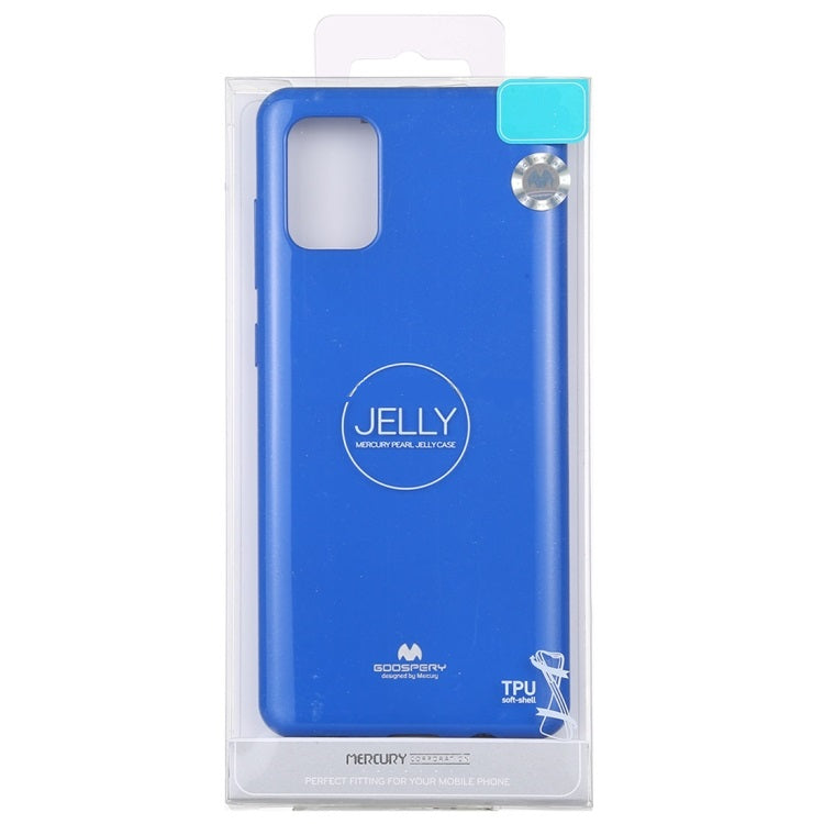 Goospery Pearl Jelly Case for Galaxy A71 (6.7 inches) Slim Thin Rubber Case