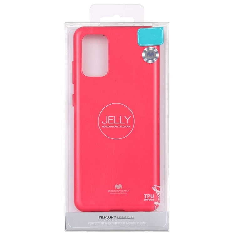 Goospery Pearl Jelly Case for Galaxy A71 (6.7 inches) Slim Thin Rubber Case