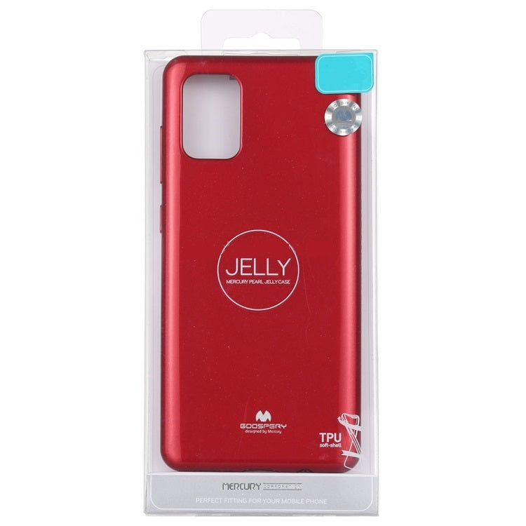 Goospery Pearl Jelly Case for Galaxy A51 (6.5 inches) Slim Thin Rubber Case