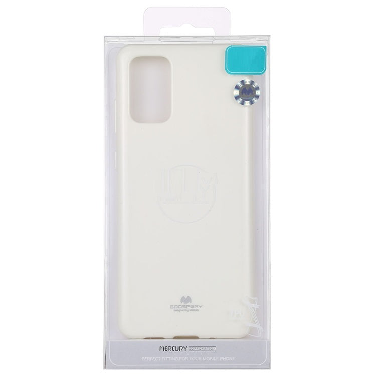 Goospery Pearl Jelly Case for Galaxy A71 (6.7 inches) Slim Thin Rubber Case