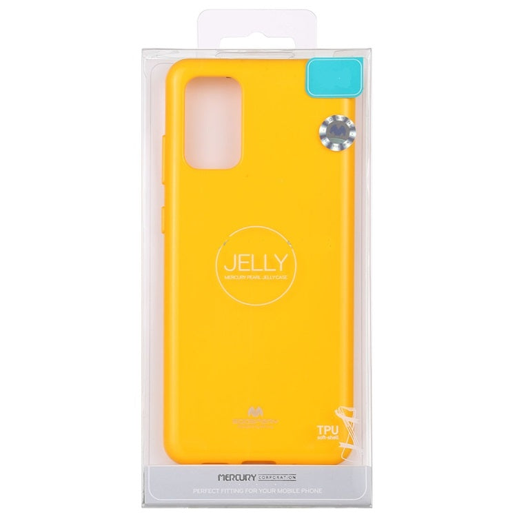 Goospery Pearl Jelly Case for Galaxy A51 (6.5 inches) Slim Thin Rubber Case