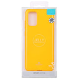 Goospery Pearl Jelly Case for Galaxy A71 (6.7 inches) Slim Thin Rubber Case
