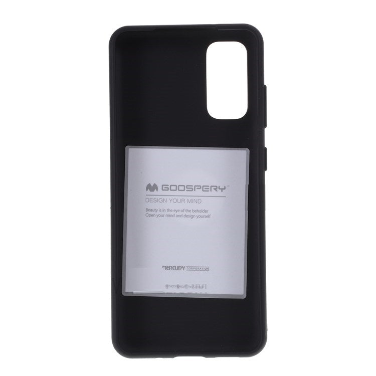 Goospery Soft Feeling Jelly Case for Galaxy S20 Plus (6.7 inches) Silky Slim Bumper Cover