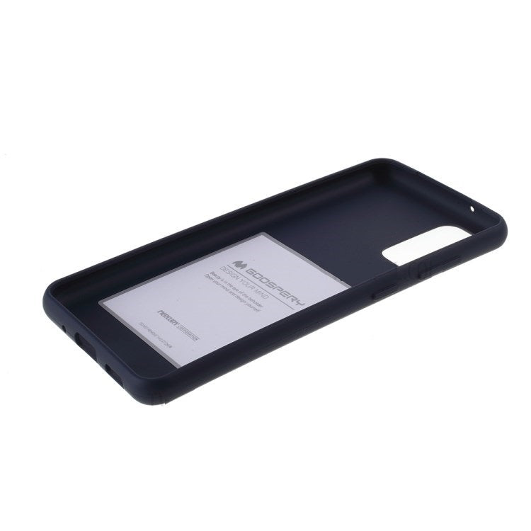 Goospery Soft Feeling Jelly Case for Galaxy A71 (6.7 inches) Silky Slim Bumper Cover