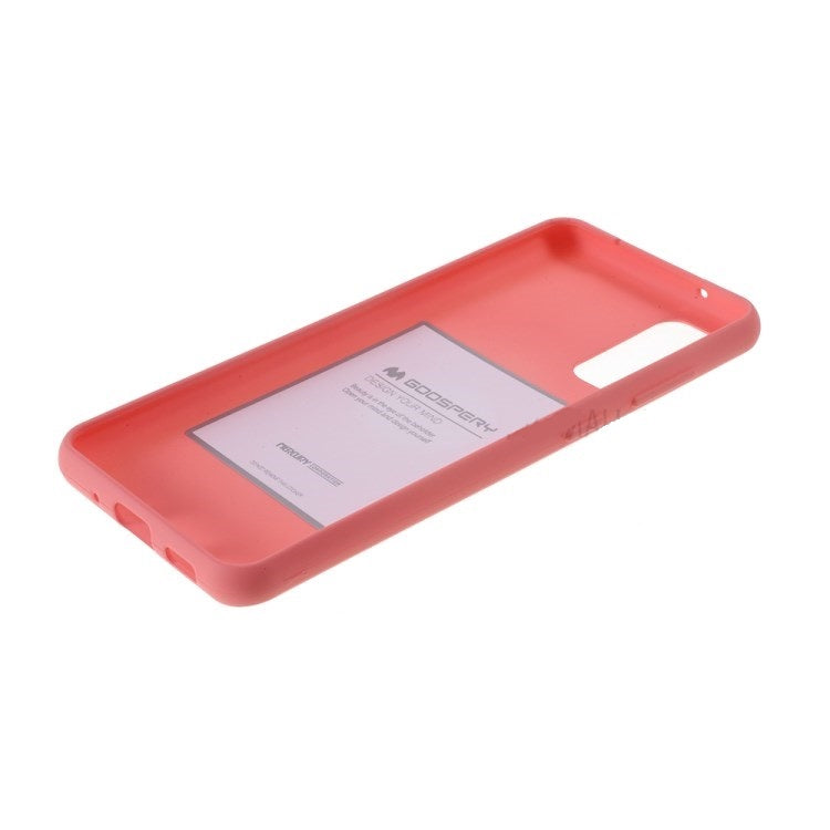 Goospery Soft Feeling Jelly Case for Galaxy S20 Plus (6.7 inches) Silky Slim Bumper Cover