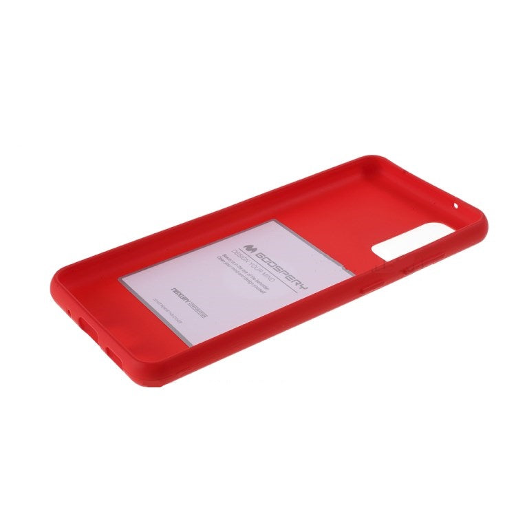 Goospery Soft Feeling Jelly Case for Galaxy S20 Plus (6.7 inches) Silky Slim Bumper Cover