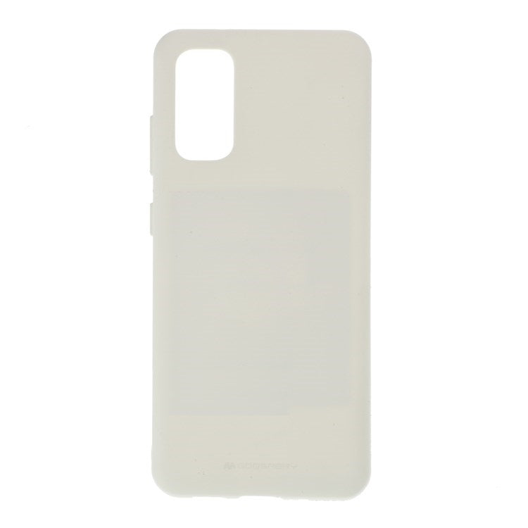 Goospery Soft Feeling Jelly Case for Galaxy S20 Plus (6.7 inches) Silky Slim Bumper Cover