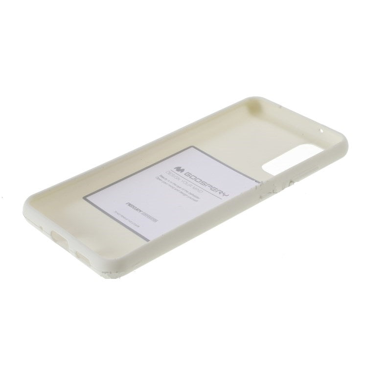 Goospery Soft Feeling Jelly Case for Galaxy S20 Ultra (6.9 inches) Silky Slim Bumper Cover