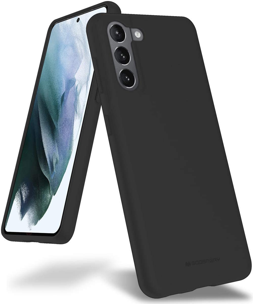 Goospery Soft Feeling Jelly Case for Galaxy S21 Plus (6.3 inches) Silky Slim Bumper Cover