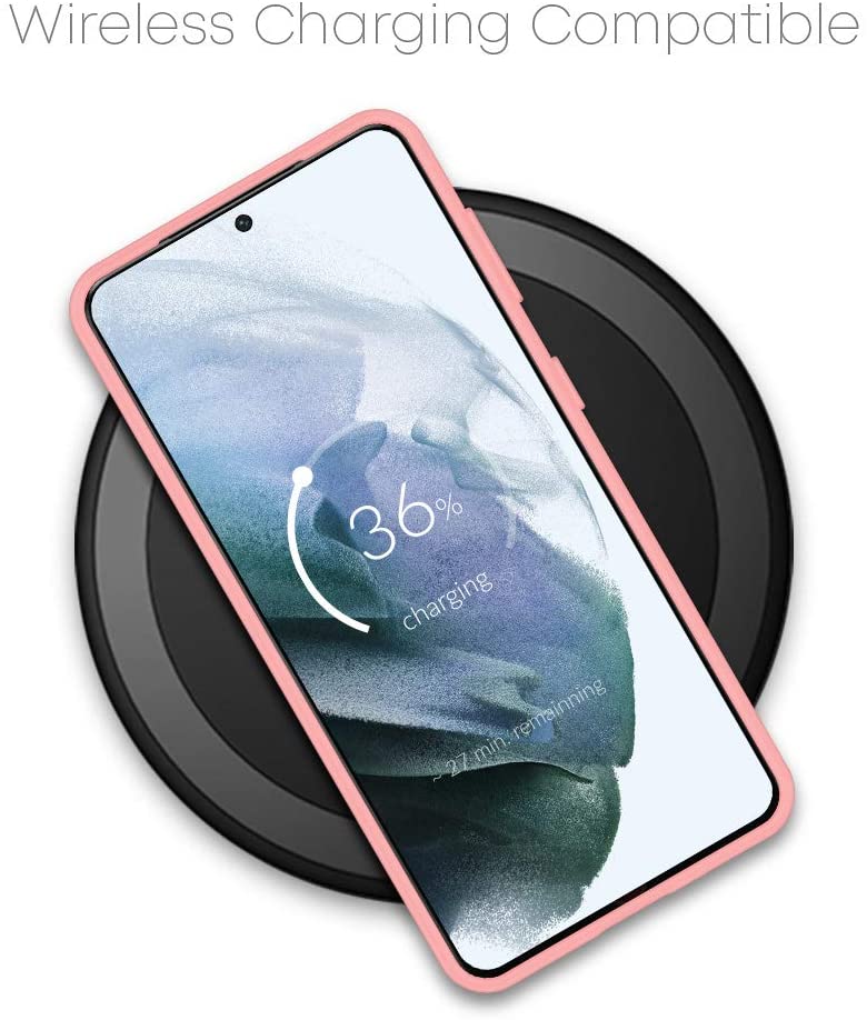 Goospery Soft Feeling Jelly Case for Galaxy S21 Plus (6.3 inches) Silky Slim Bumper Cover