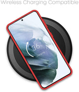 Goospery Soft Feeling Jelly Case for Galaxy S21 Plus (6.3 inches) Silky Slim Bumper Cover