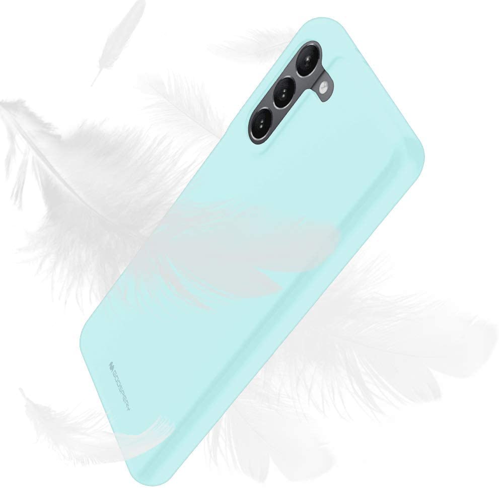 Goospery Soft Feeling Jelly Case for Galaxy S21 Plus (6.3 inches) Silky Slim Bumper Cover