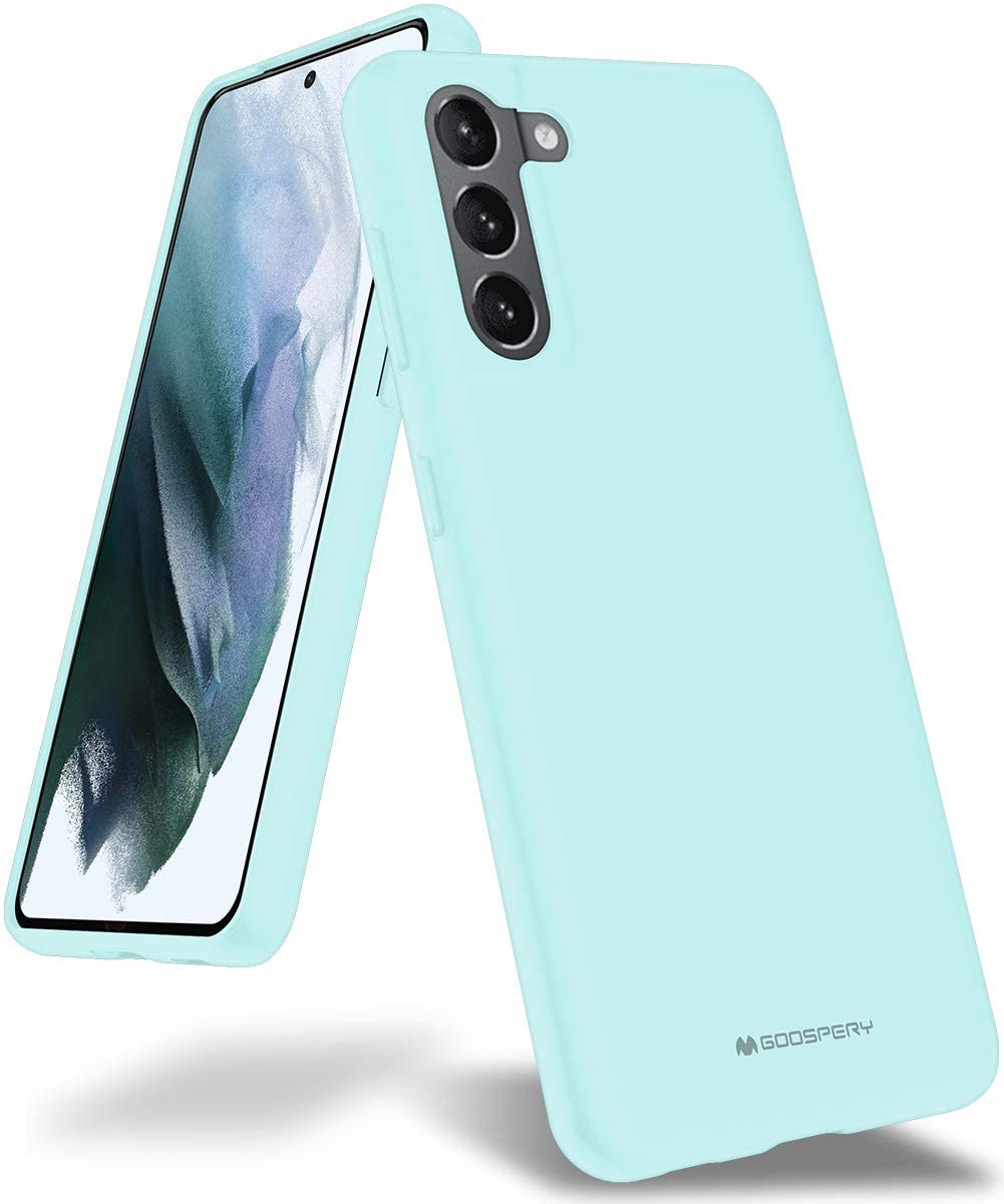 Goospery Soft Feeling Jelly Case for Galaxy S21 Plus (6.3 inches) Silky Slim Bumper Cover