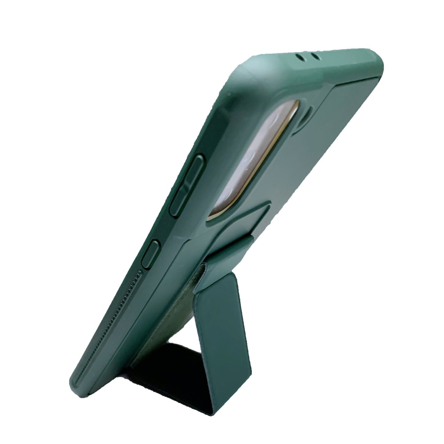 Vertical&Horizontal Kickstand Hand Wrist Strap Foldable Magnetic Stand Shockproof Protective Phone Case For Samsung S21 6.2"