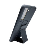 Vertical&Horizontal Kickstand Hand Wrist Strap Foldable Magnetic Stand Shockproof Protective Phone Case For Samsung S21 6.2"