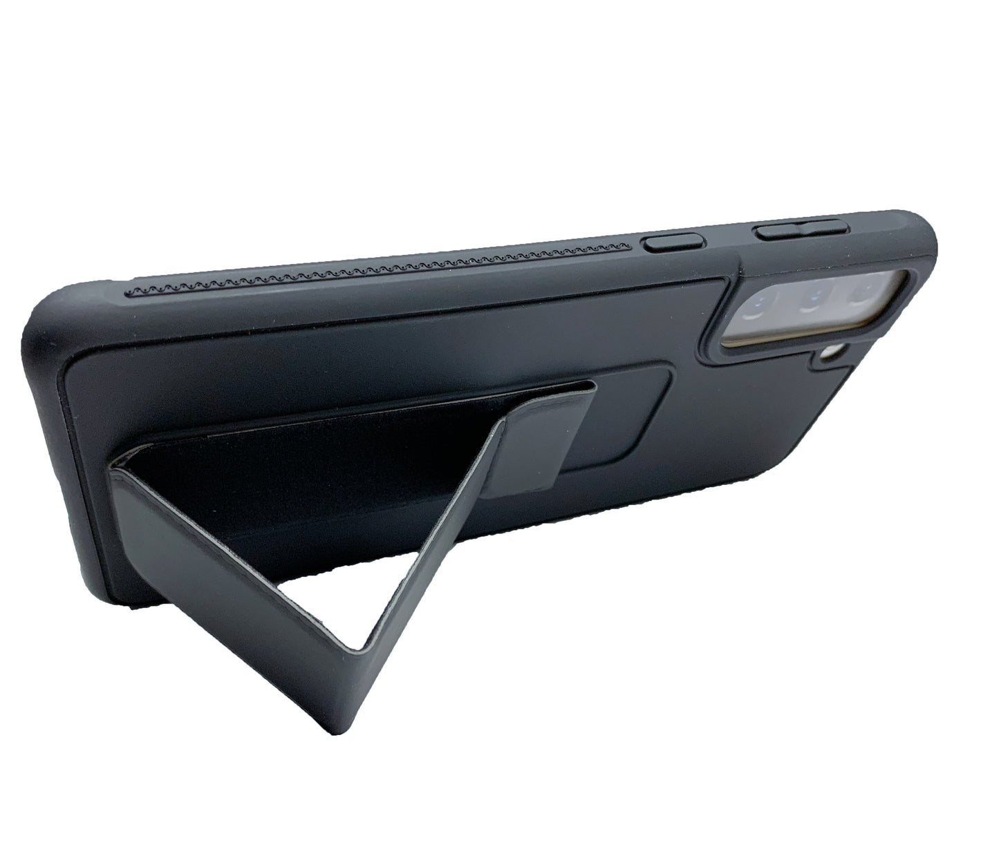 Vertical&Horizontal Kickstand Hand Wrist Strap Foldable Magnetic Stand Shockproof Protective Phone Case For Samsung S21 6.2"